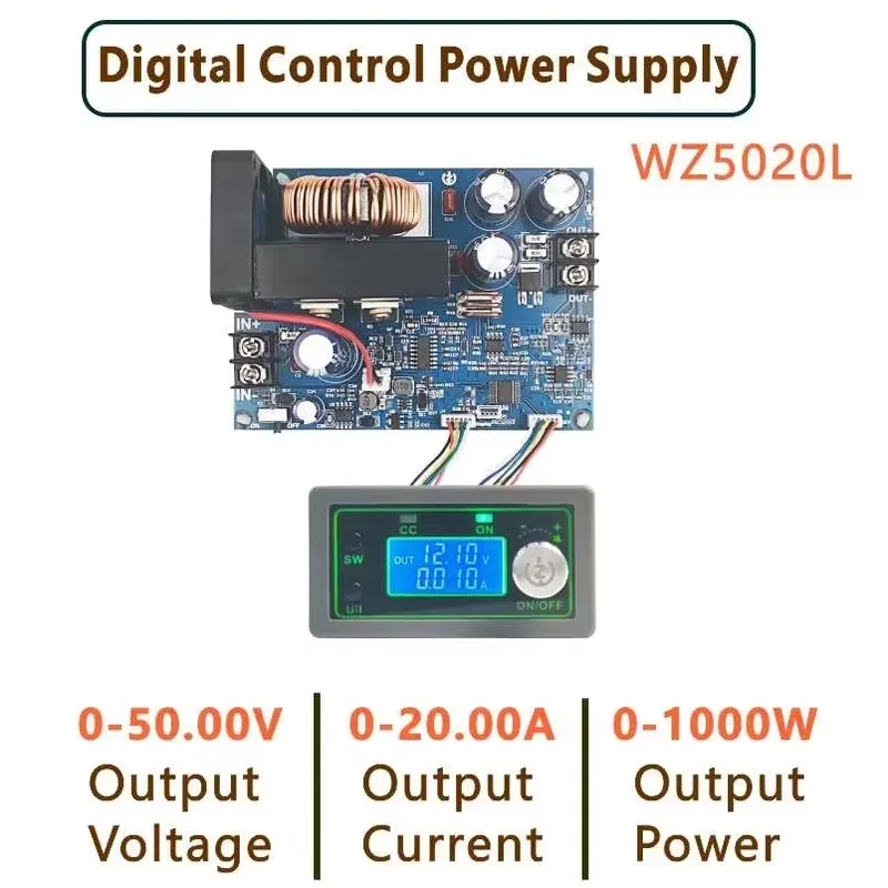 DC 50V5A 250W 50V12A 600W 50V2 - Step Down Dc Power Supply Module 1000W recension och pris